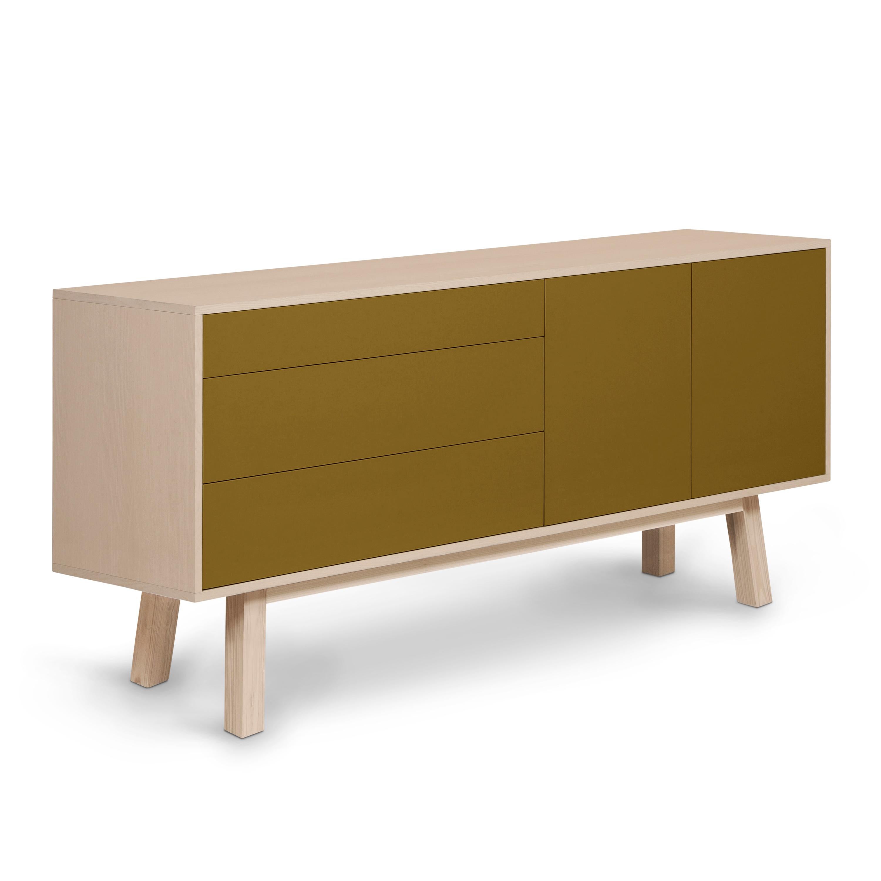 Ash Higher Sideboard designed by Eric Gizard, Paris + 10 other colours For Sale
