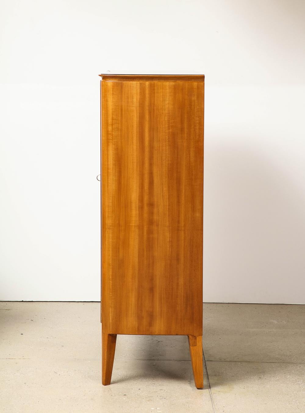 Mid-Century Modern 2-Door Cabinet by Osvaldo Borsani & Lucio Fontana for ABV