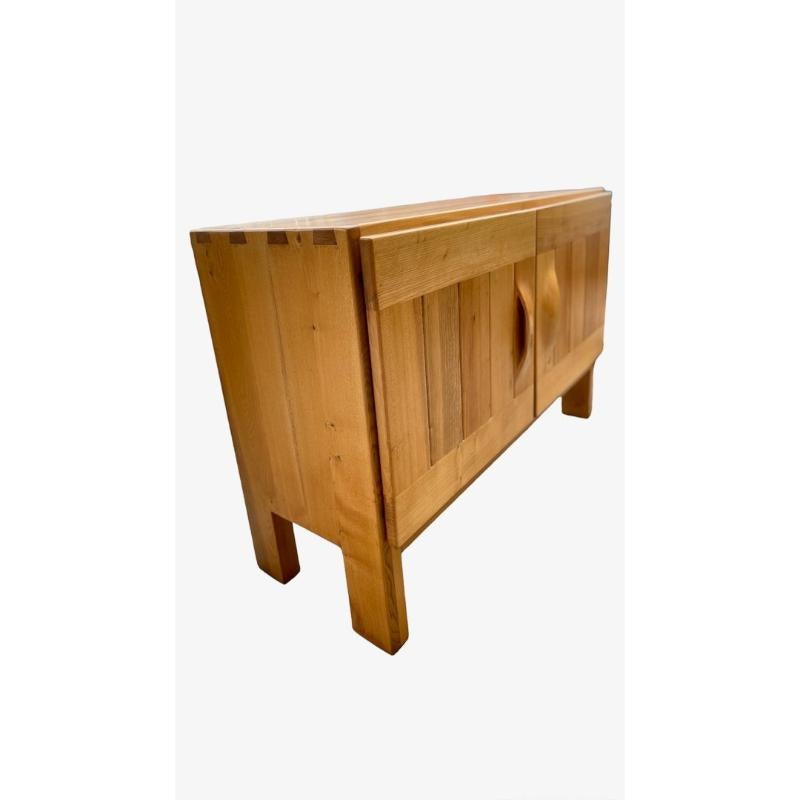 Credenza a 2 porte in olmo di Maison Regain, Francia, anni '60 in vendita 5
