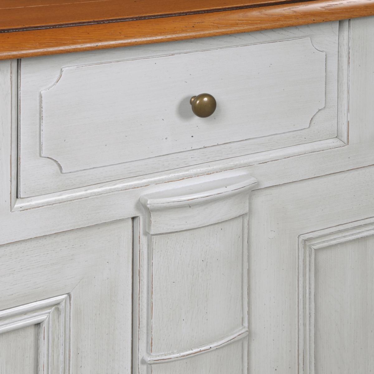 Ottone Credenza francese a 2 ante in rovere massiccio in vendita