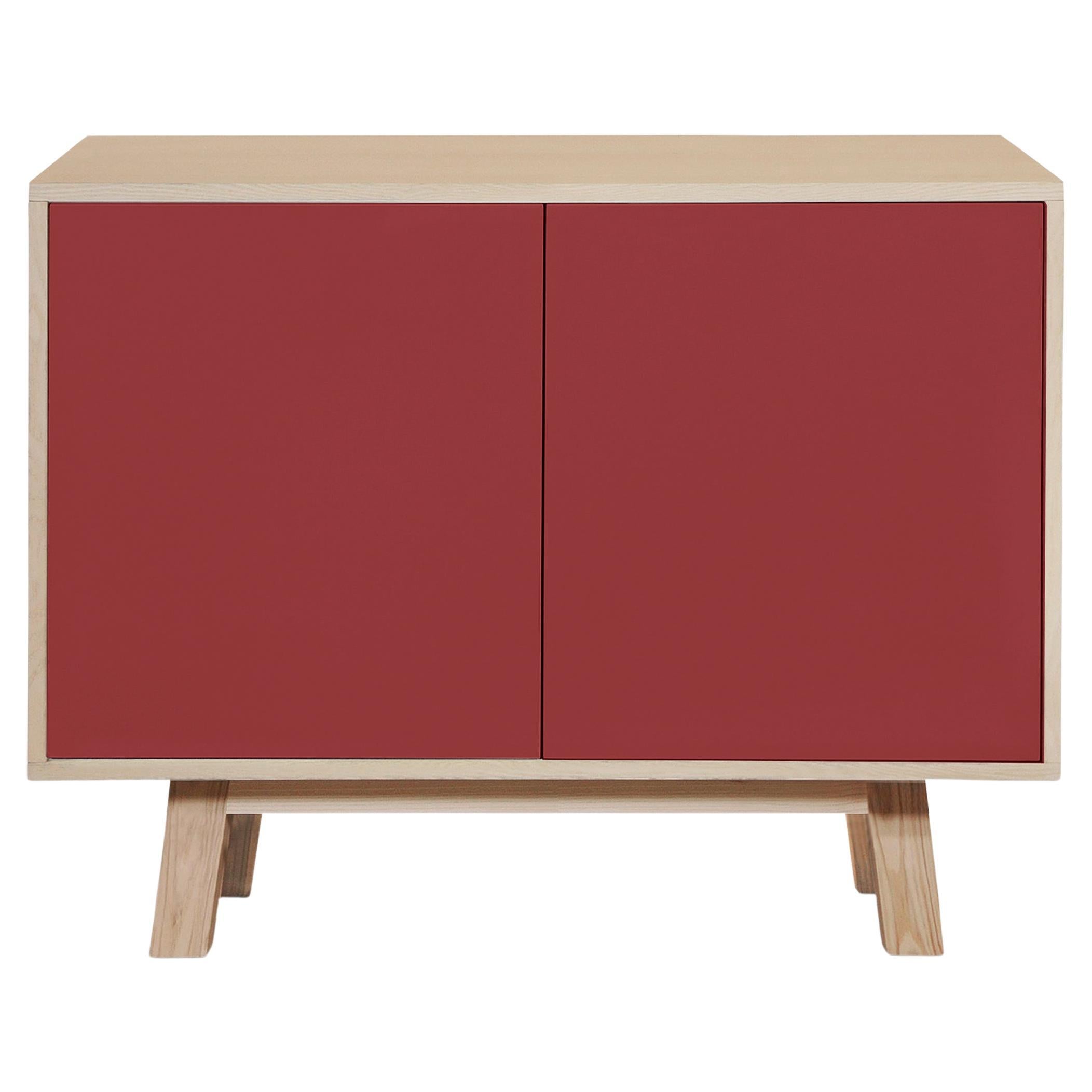 2-door cabinet cabinet designed by Eric Gizard, Paris, red + 10 other colours