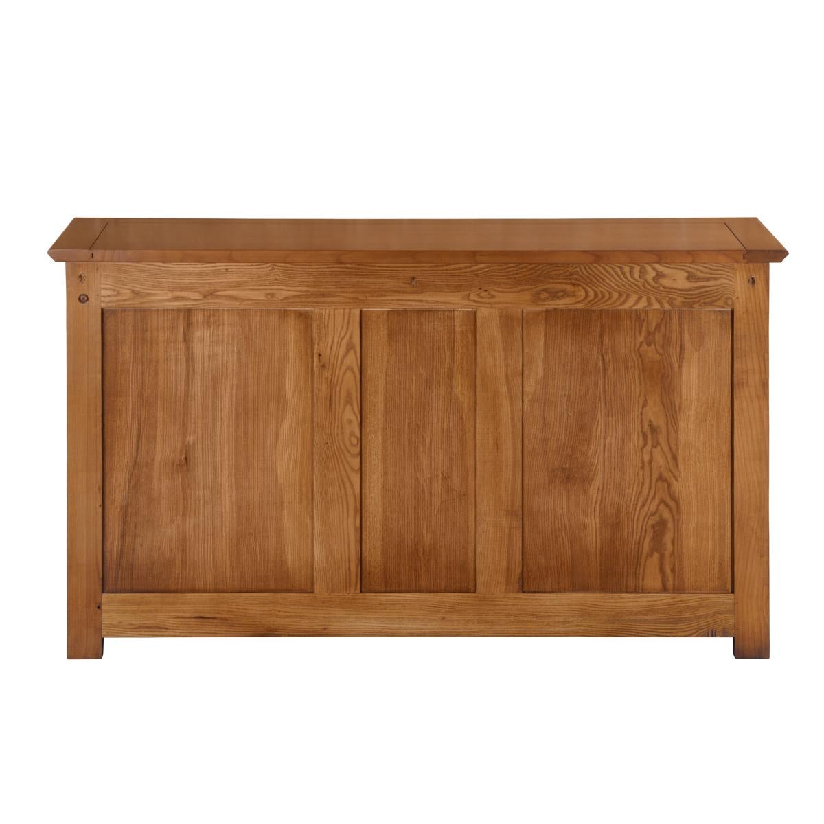 Buffet a 2 ante in legno massiccio di ciliegio, realizzato a mano in stile provinciale francese. in vendita 2