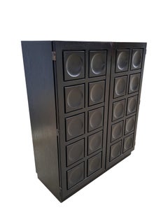 2 Doors Brutalist Bar Ebonized from the Coene