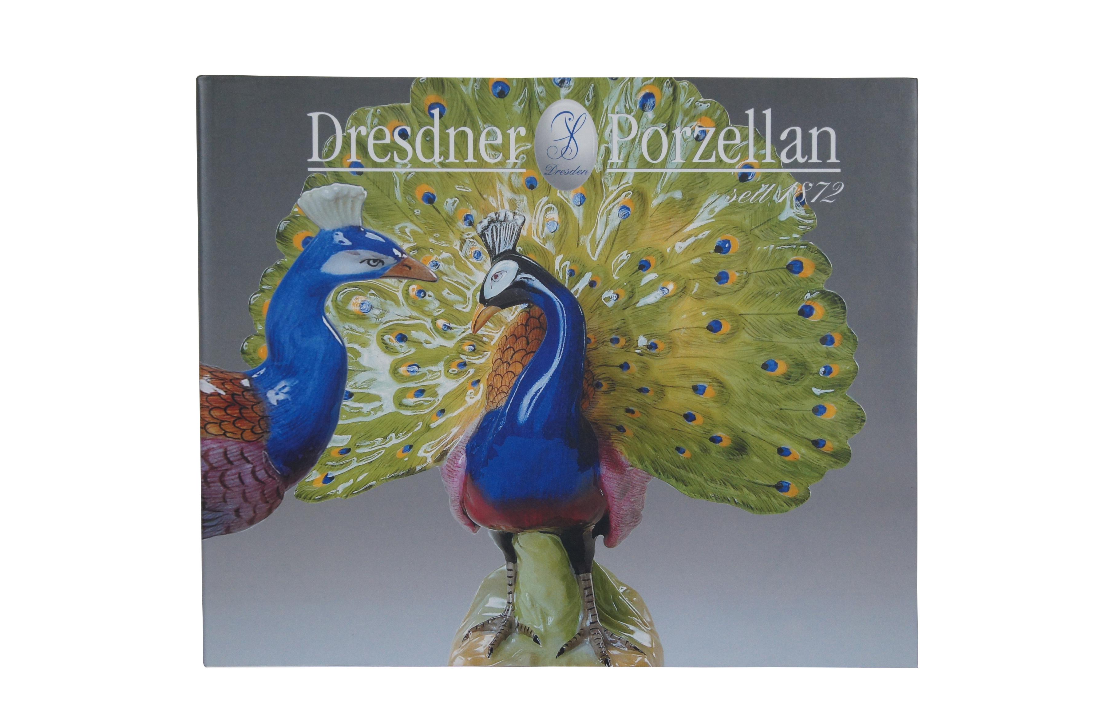 2 Dresden Porcelain Catalogs Dresdner Porzellan Katalog Books I & II In Good Condition In Dayton, OH