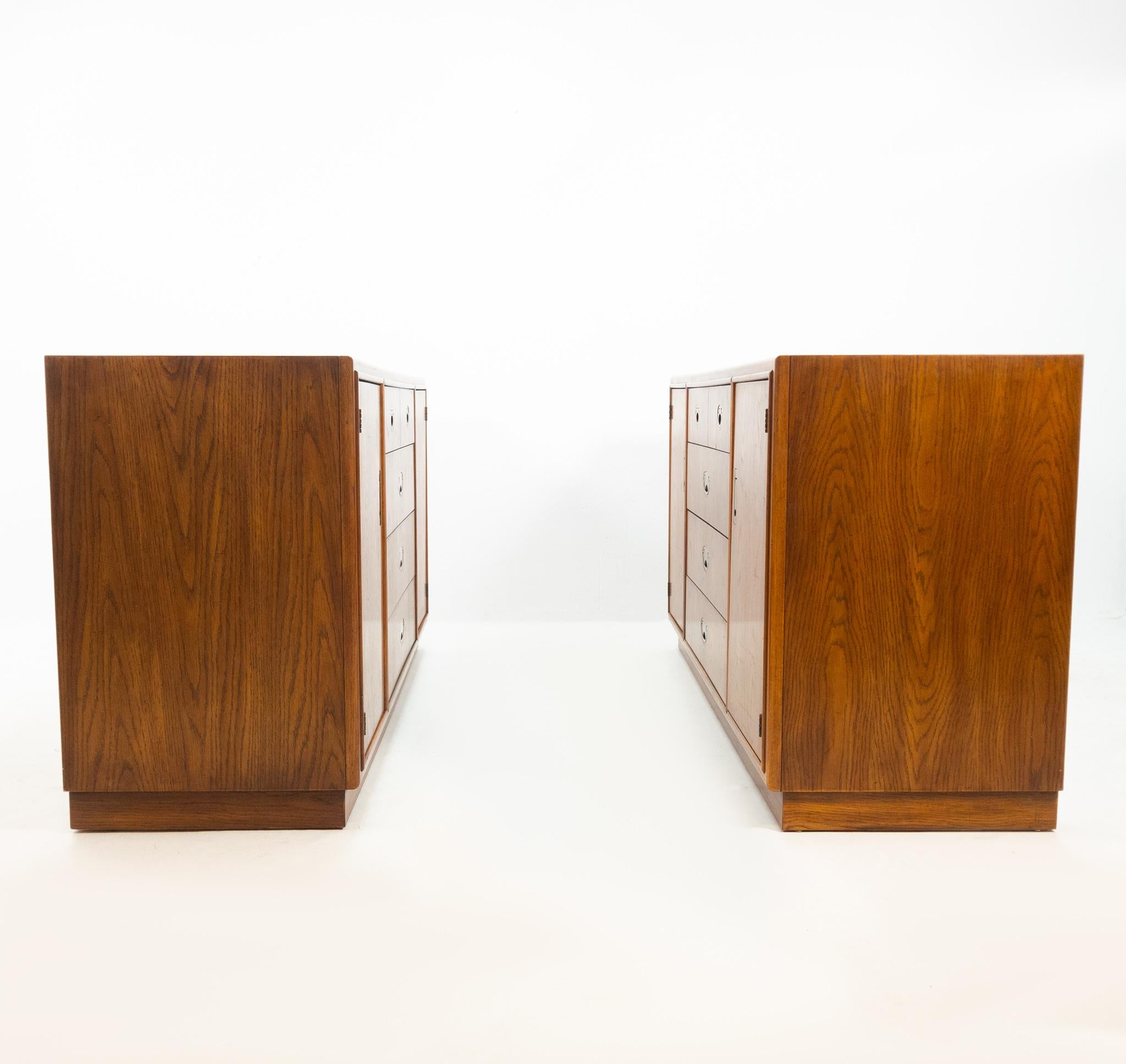 Mid-Century Modern 2 Dressers by Drexel Heritage