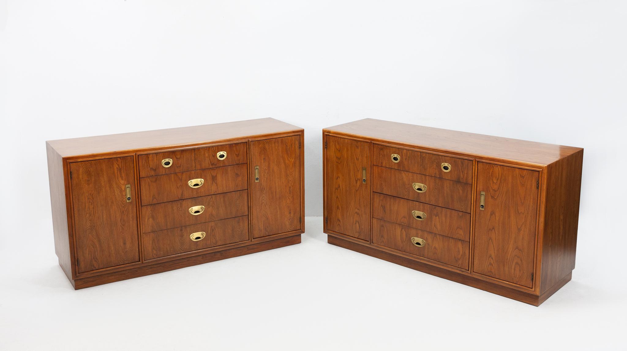 Wood 2 Dressers by Drexel Heritage