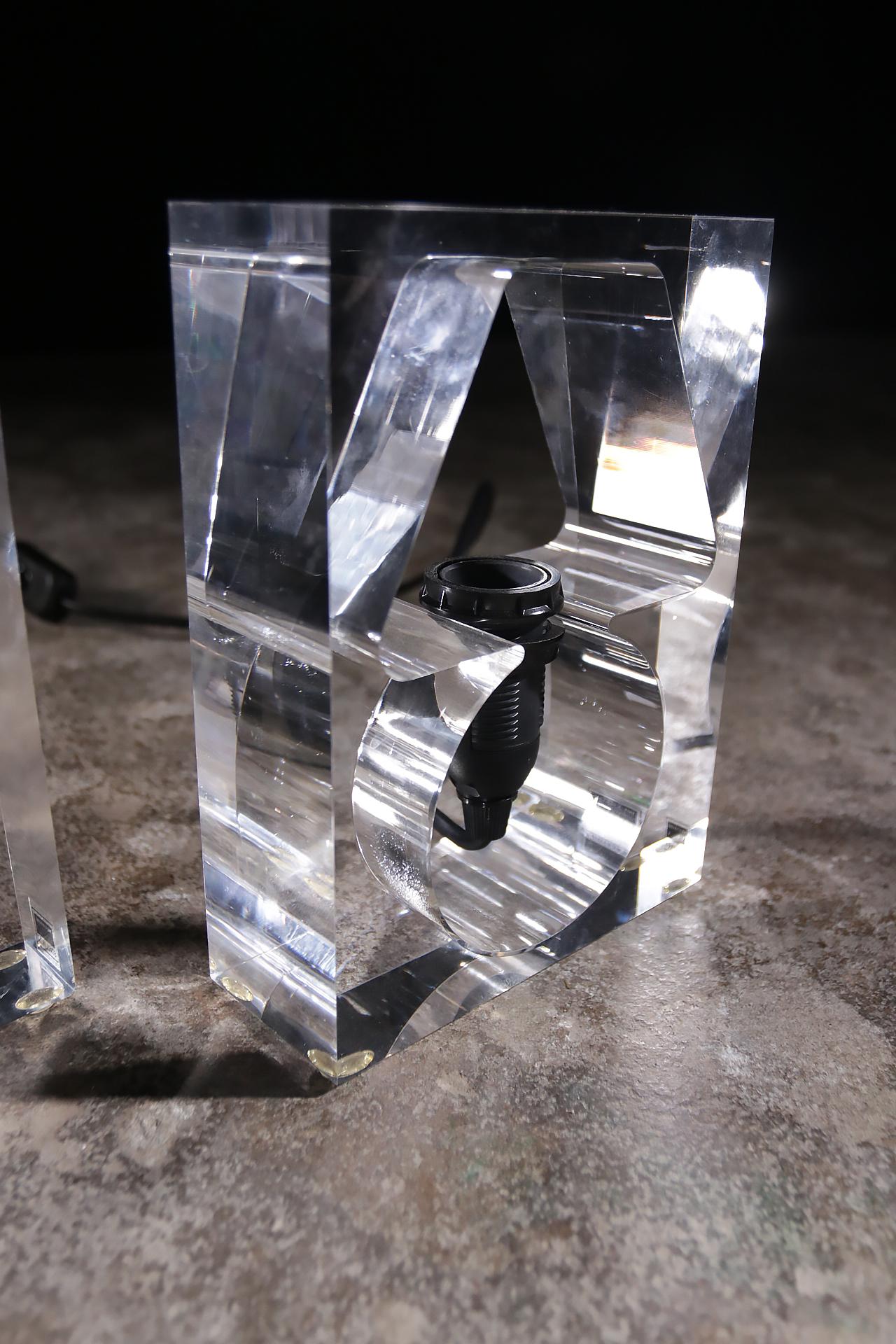 Plexiglass 2 Dutch Design Effie Award Henk Stallinga Writers Block Lamps