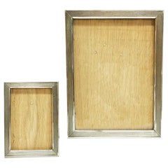 2 Dutch Marked Silver Photo Frames, 835/000