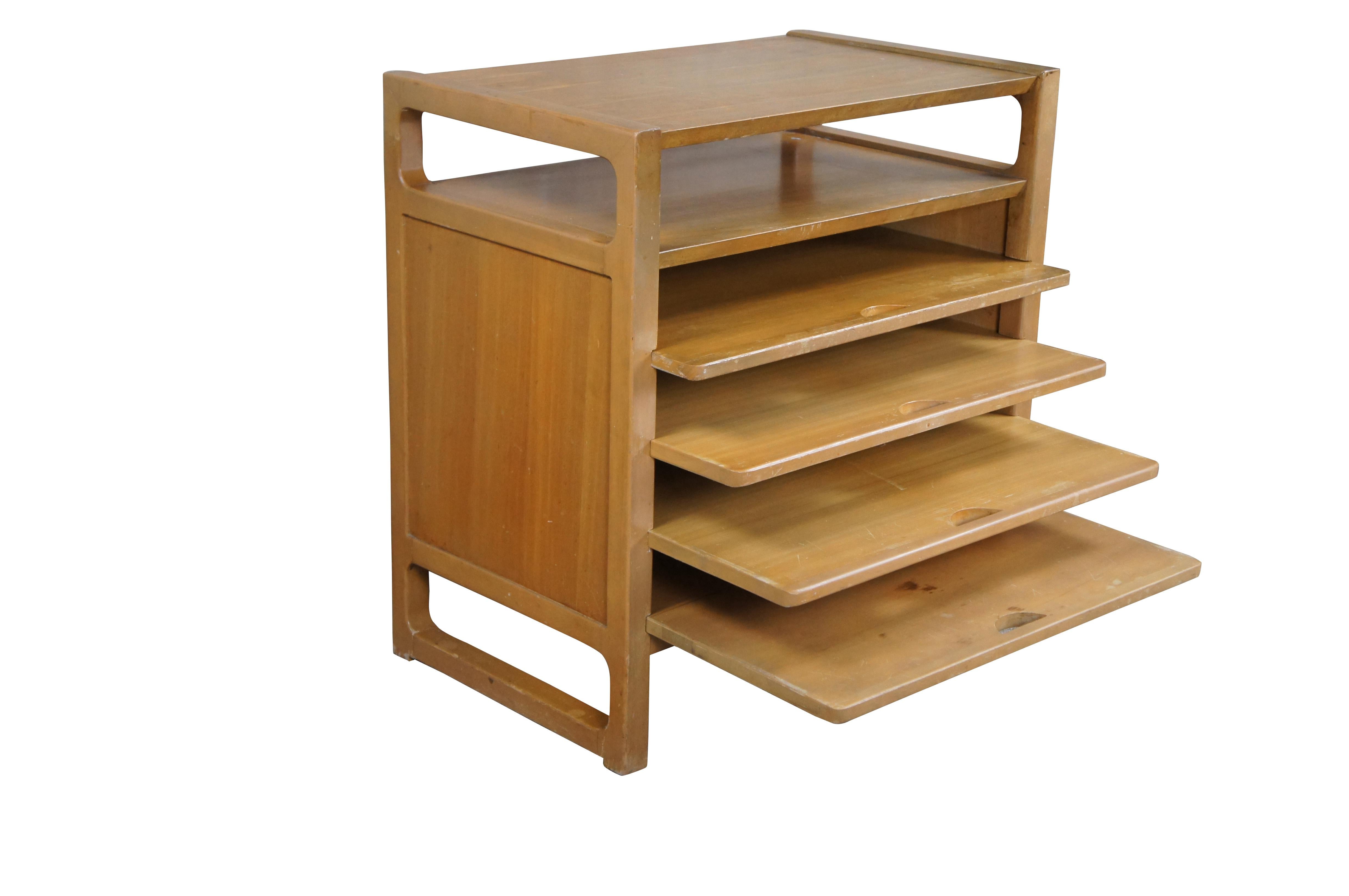 Mid-Century Modern 2 Edward Wormley for Drexel Precedent Mid Century Magazine Artwork Library Table