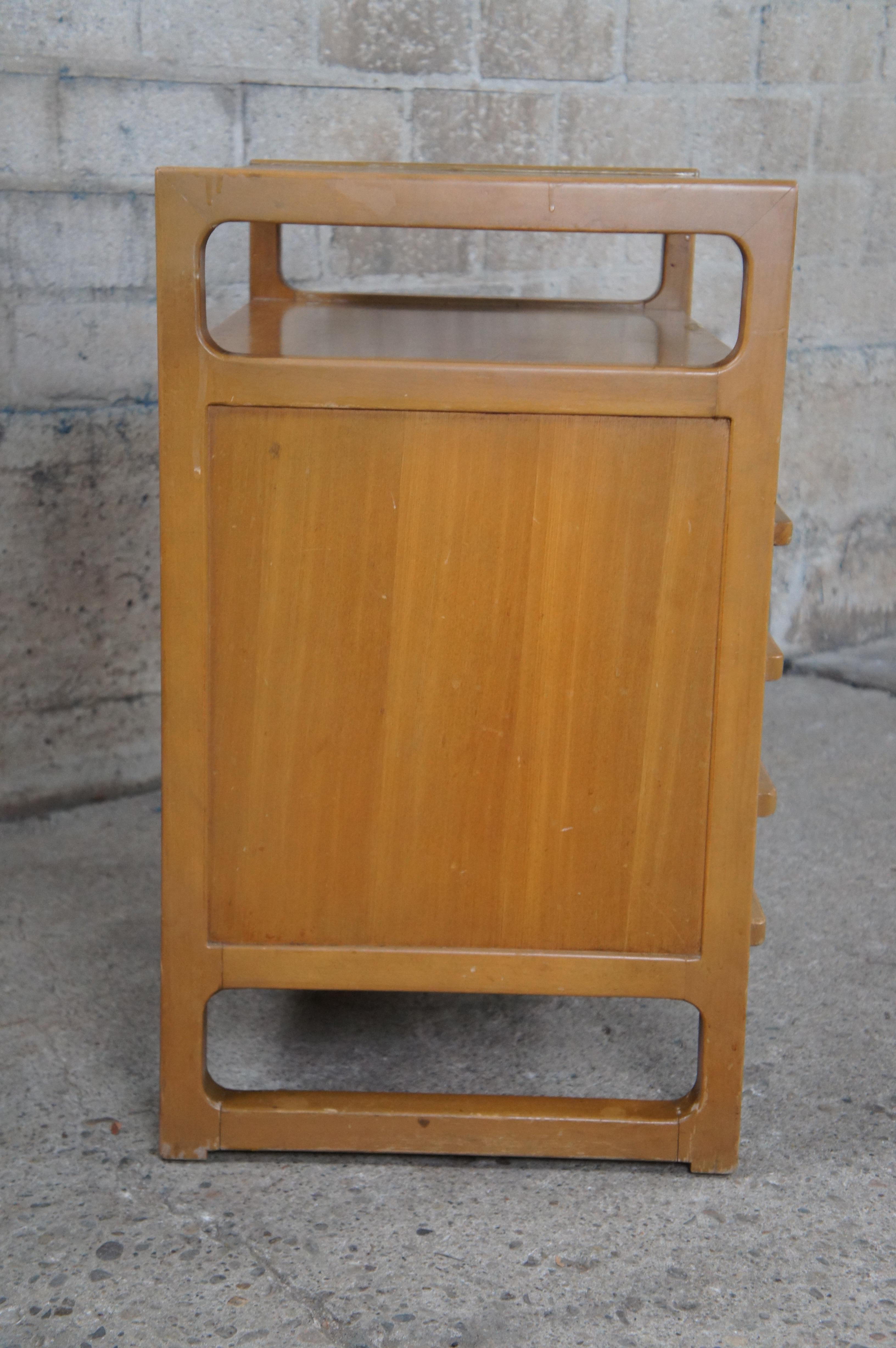 Mahogany 2 Edward Wormley for Drexel Precedent Mid Century Magazine Artwork Library Table