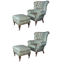 Louis XV Wingback Chairs