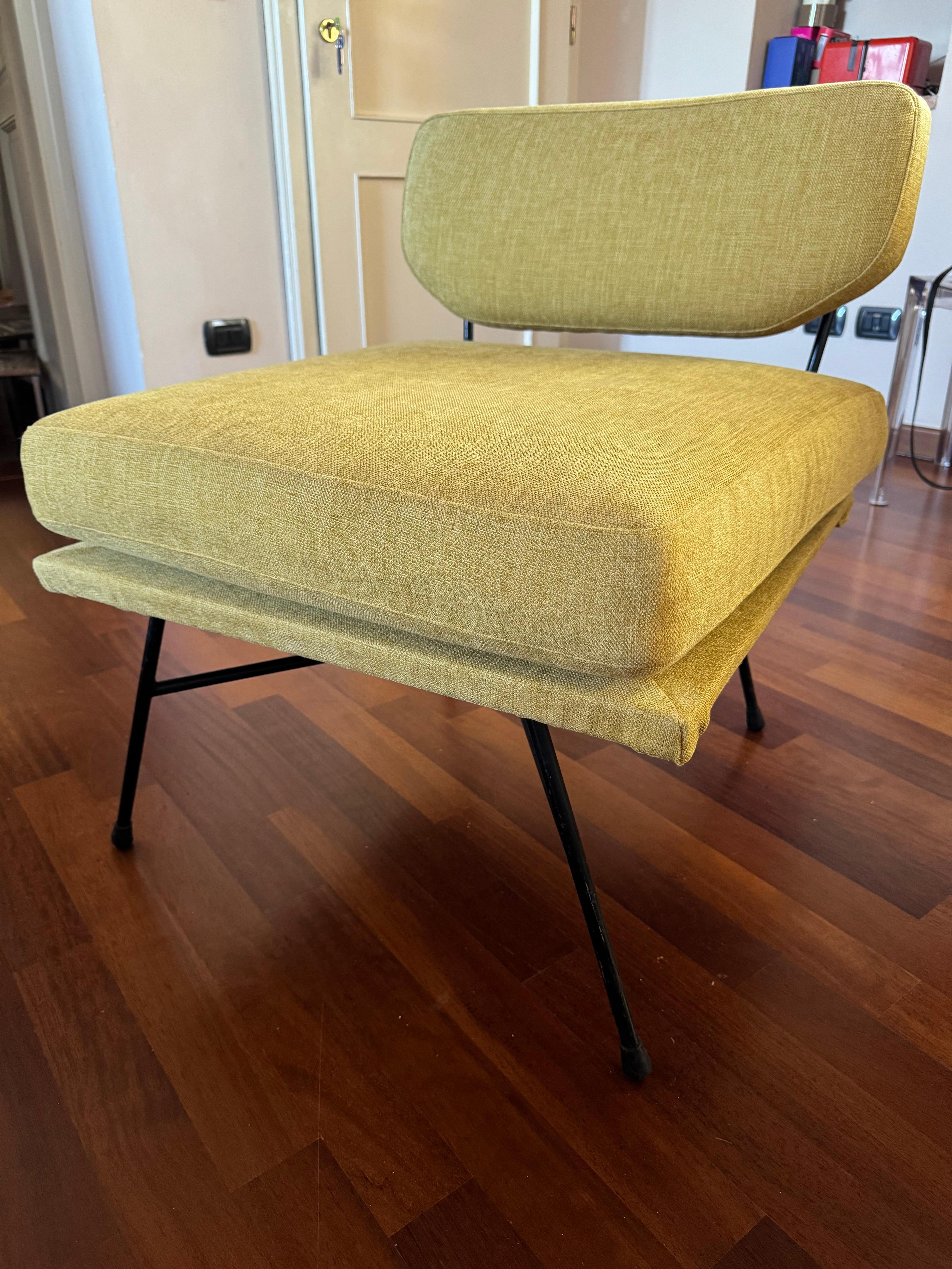 2 Elettra Armchairs by BBPR Studio From Arflex, 1955s 9