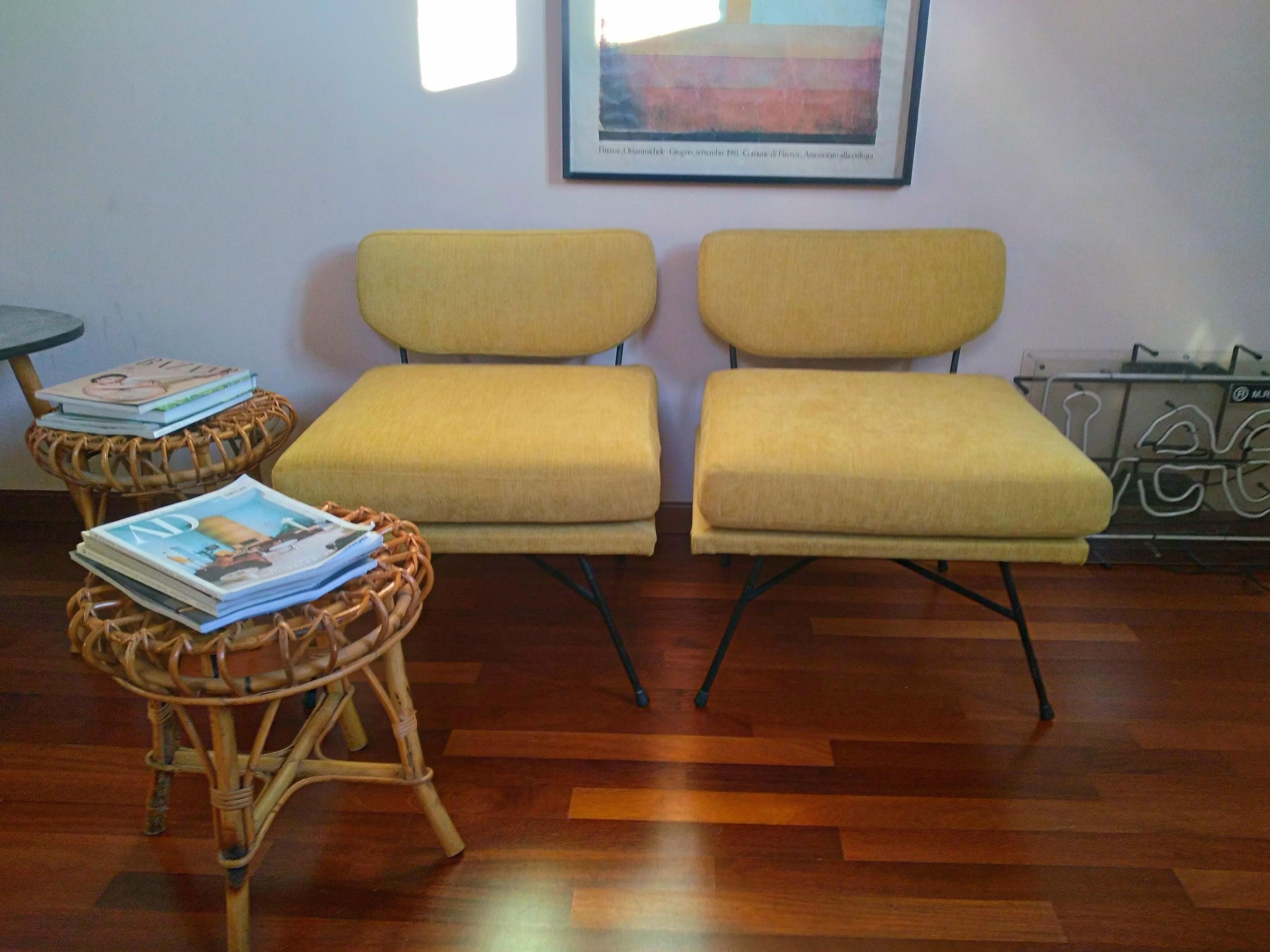 2 fauteuils Elettra de BBPR Studio pour Arflex, années 1955 en vente 10