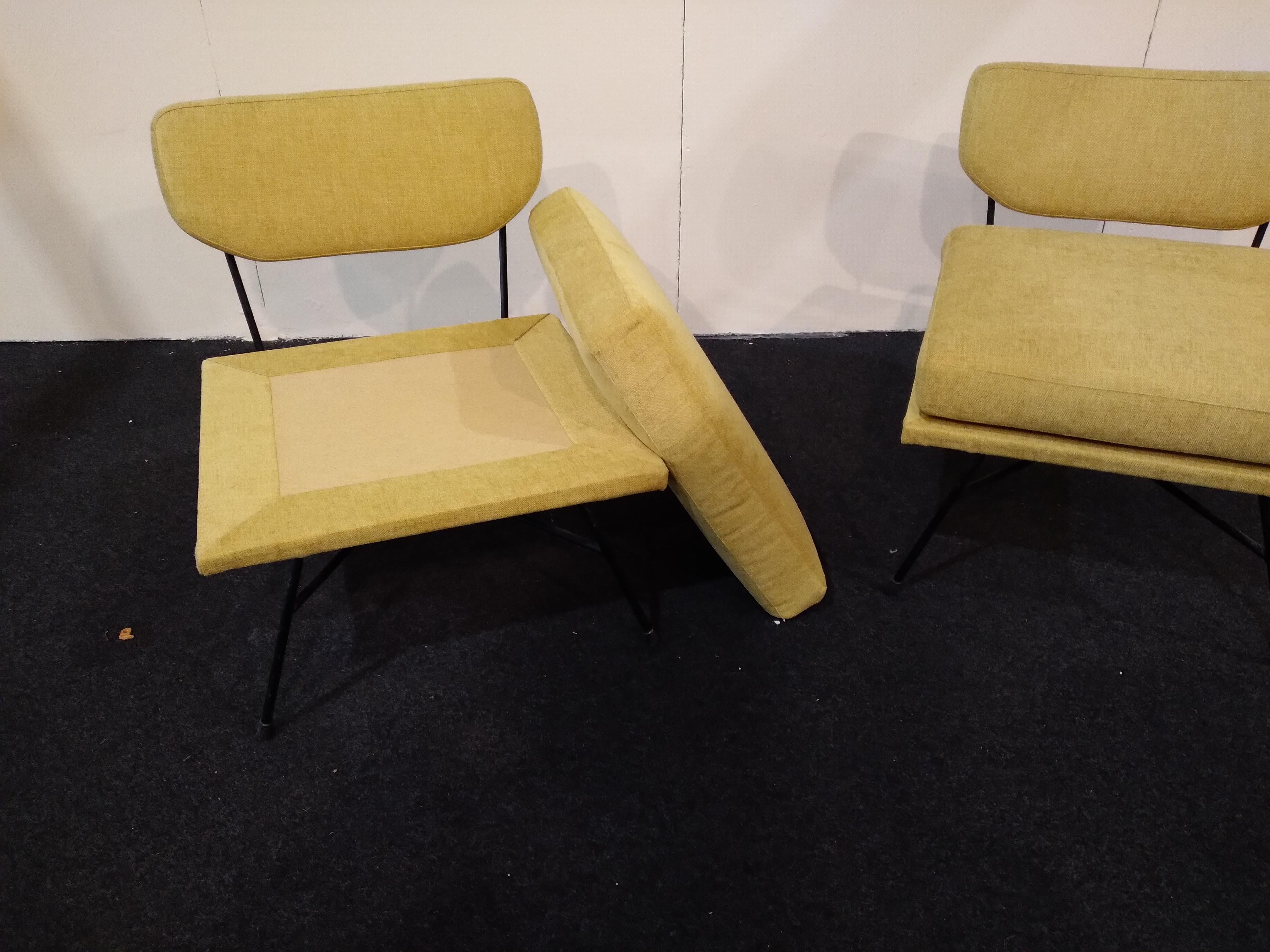 2 Elettra-Sessel von BBPR Studio aus Arflex, 1955er Jahre im Angebot 1