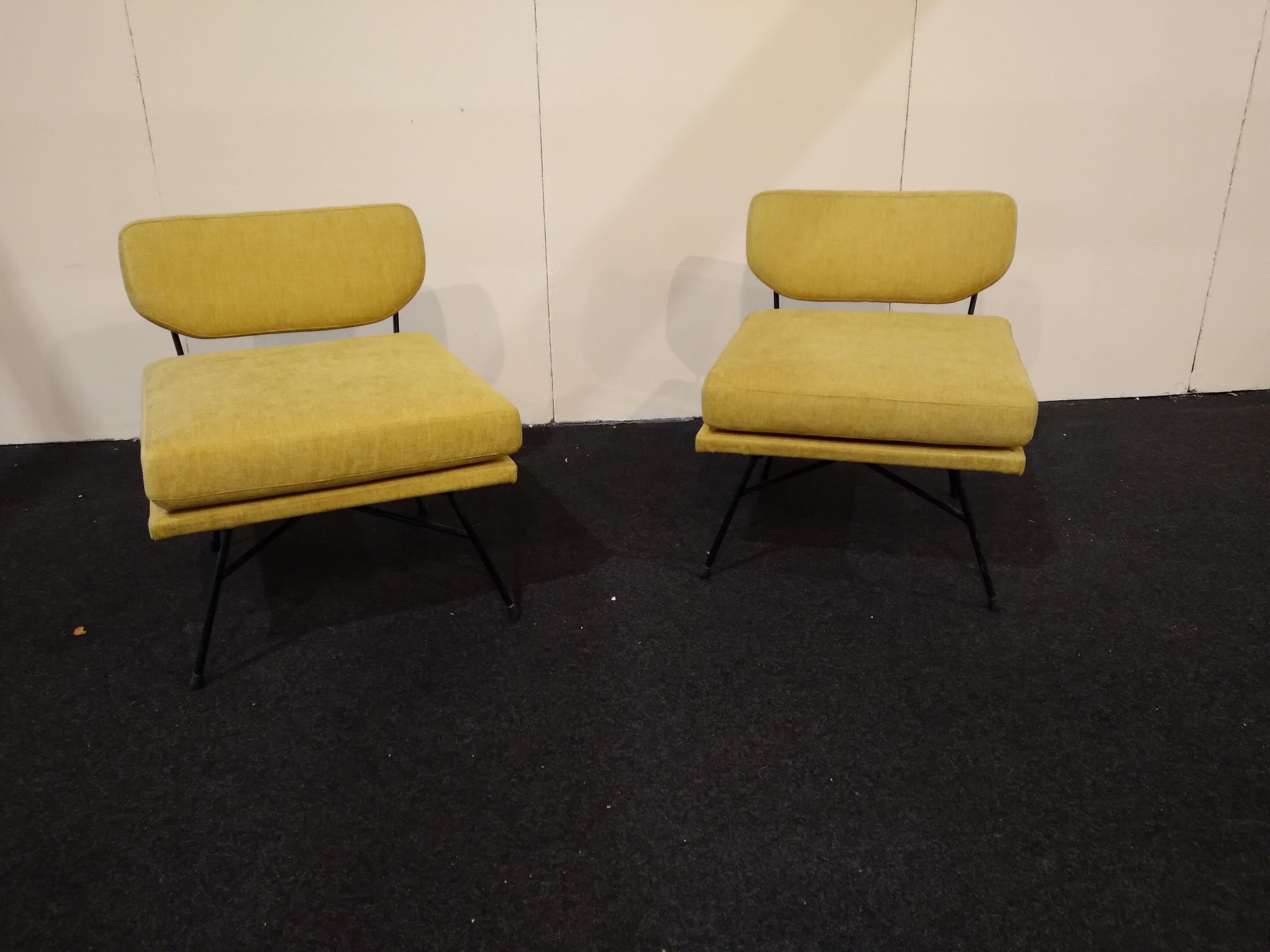 2 fauteuils Elettra de BBPR Studio pour Arflex, années 1955 en vente 7