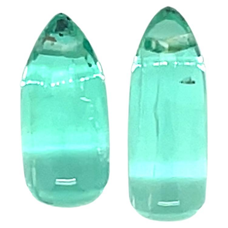 2 Emerald Drops Cts 5.23