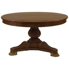 2 English Regency Mahogany Dining Table