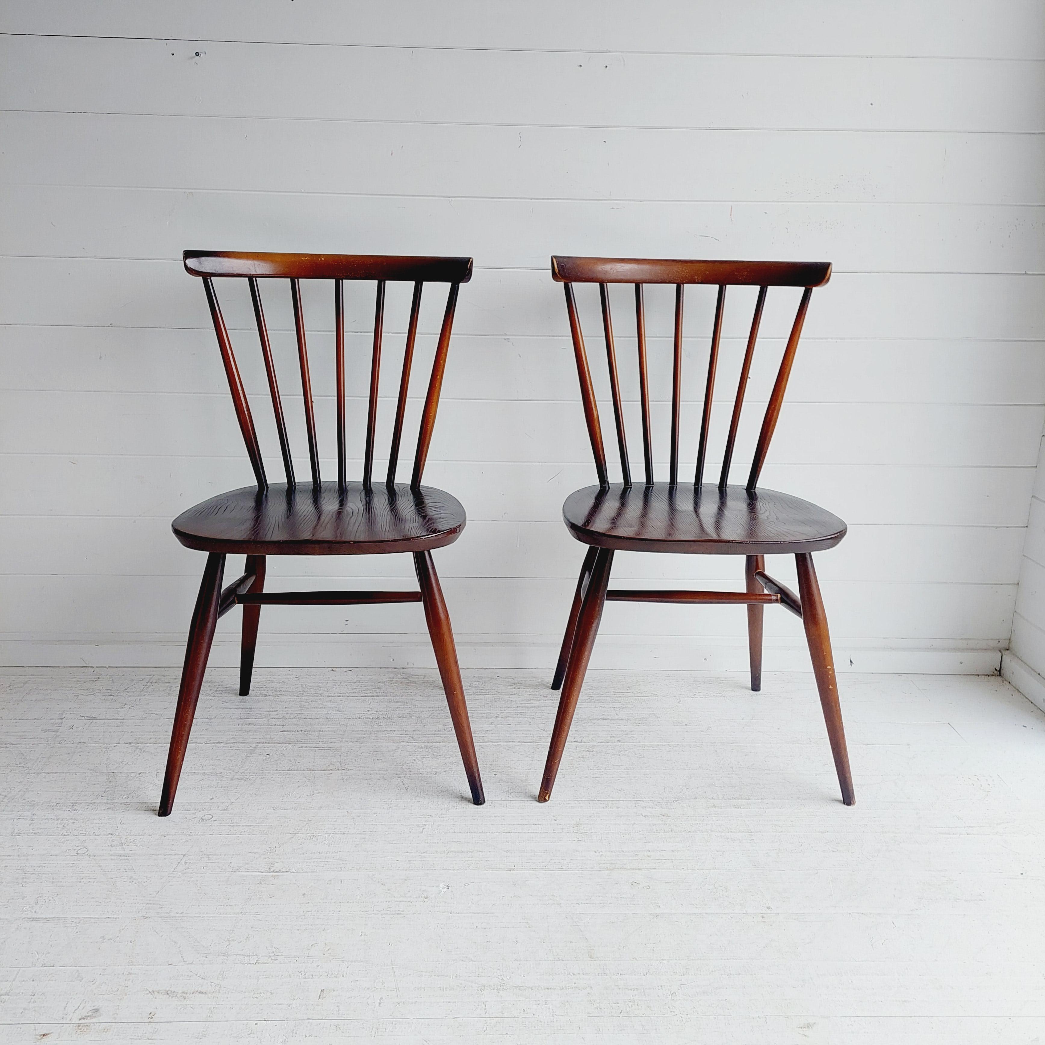 ercol ladder back chairs