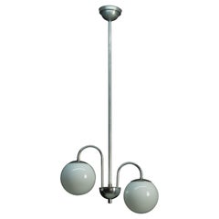 2-Flamming Chandelier by Jindrich Halabala, 1930s