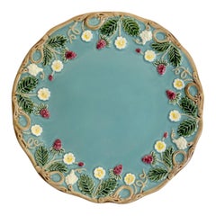 2 Flowery "George Sand" Dessert Plates