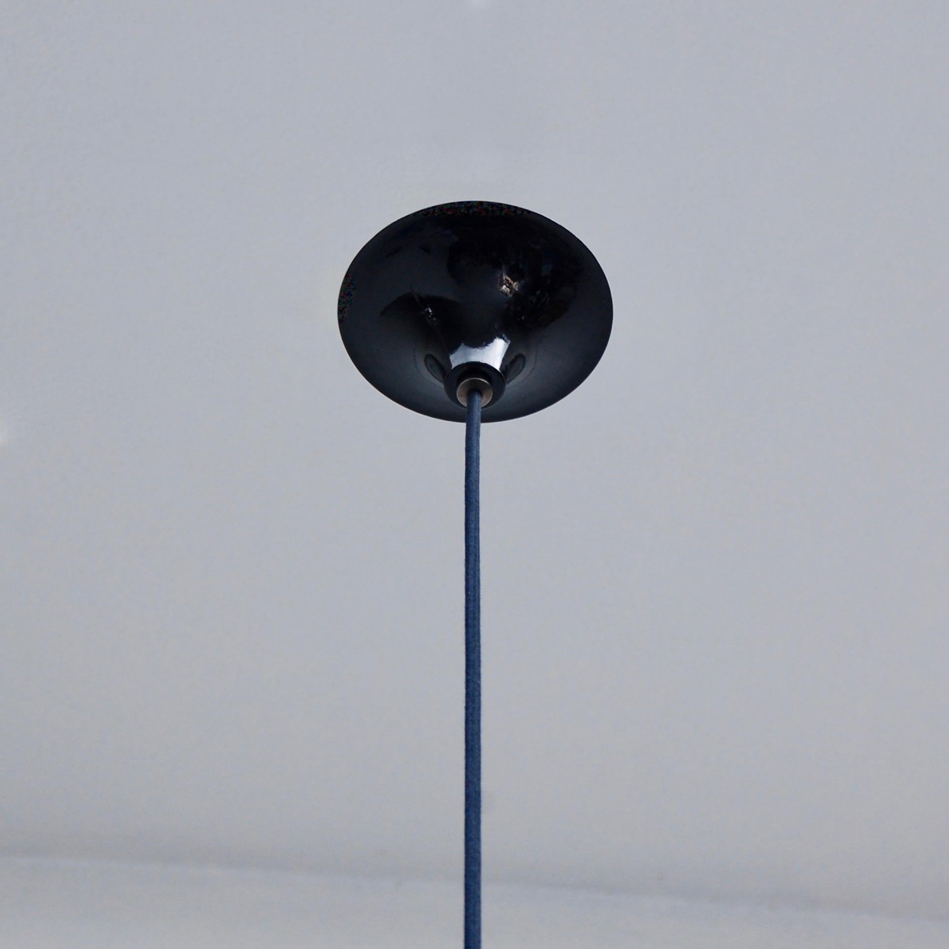 Painted '2' Fog & Morup Style Black Pendants For Sale