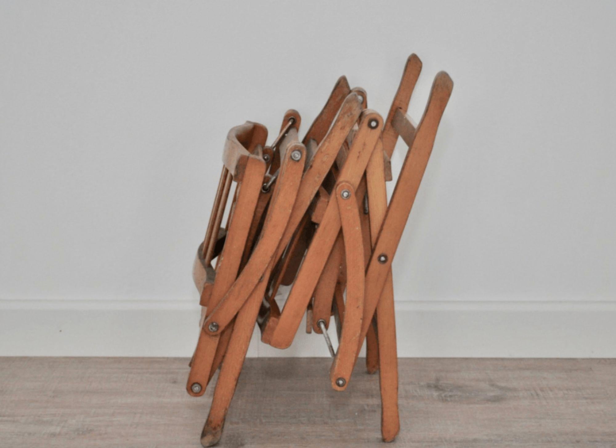 2 klappbare Kinderstühle von Fratelli Reguitti, 1960er Jahre (Mid-20th Century) im Angebot
