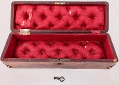 Two French Antique Glove Boxes and One French Jewelry Box, 1800s, Lot of Three