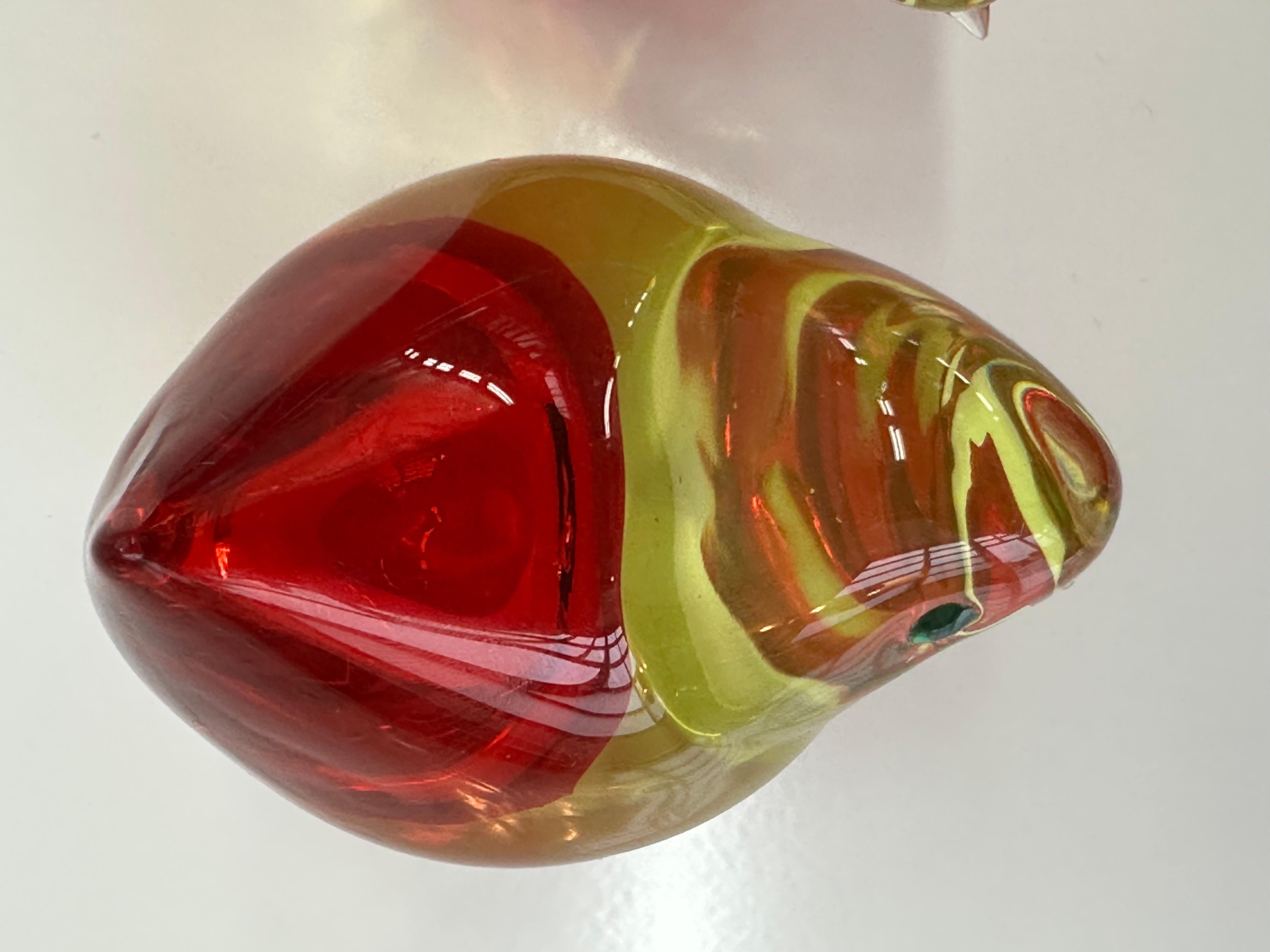2 glass art Murano Gino Cenedese 1970 For Sale 4