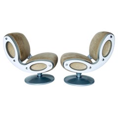 2 Sedia girevole Gluon di Marc Newson per Moroso, 1993
