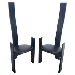 2 Golem chairs by Vico Magistretti for Poggi 60s, 70s