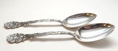 2 Gorham 1894 Versailles Sterling Silver Table Serving Spoon