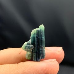 2 Gramm hochwertige Indicolit-Turmalin-Kristalle aus Afghanistan