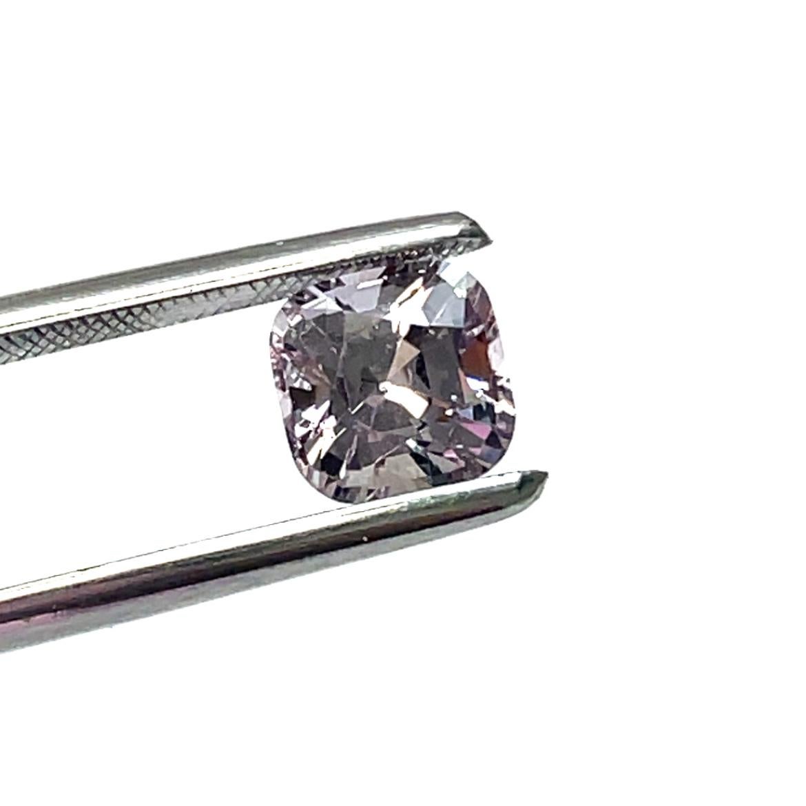 2 Grayish Pink Spinel Cts 2.73 Perfect Matching Pair Unheated For Sale 1