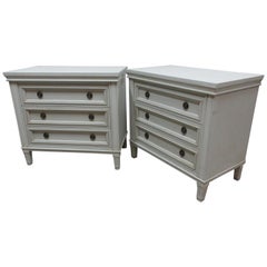 2 Gustavian Chest Of Drawers