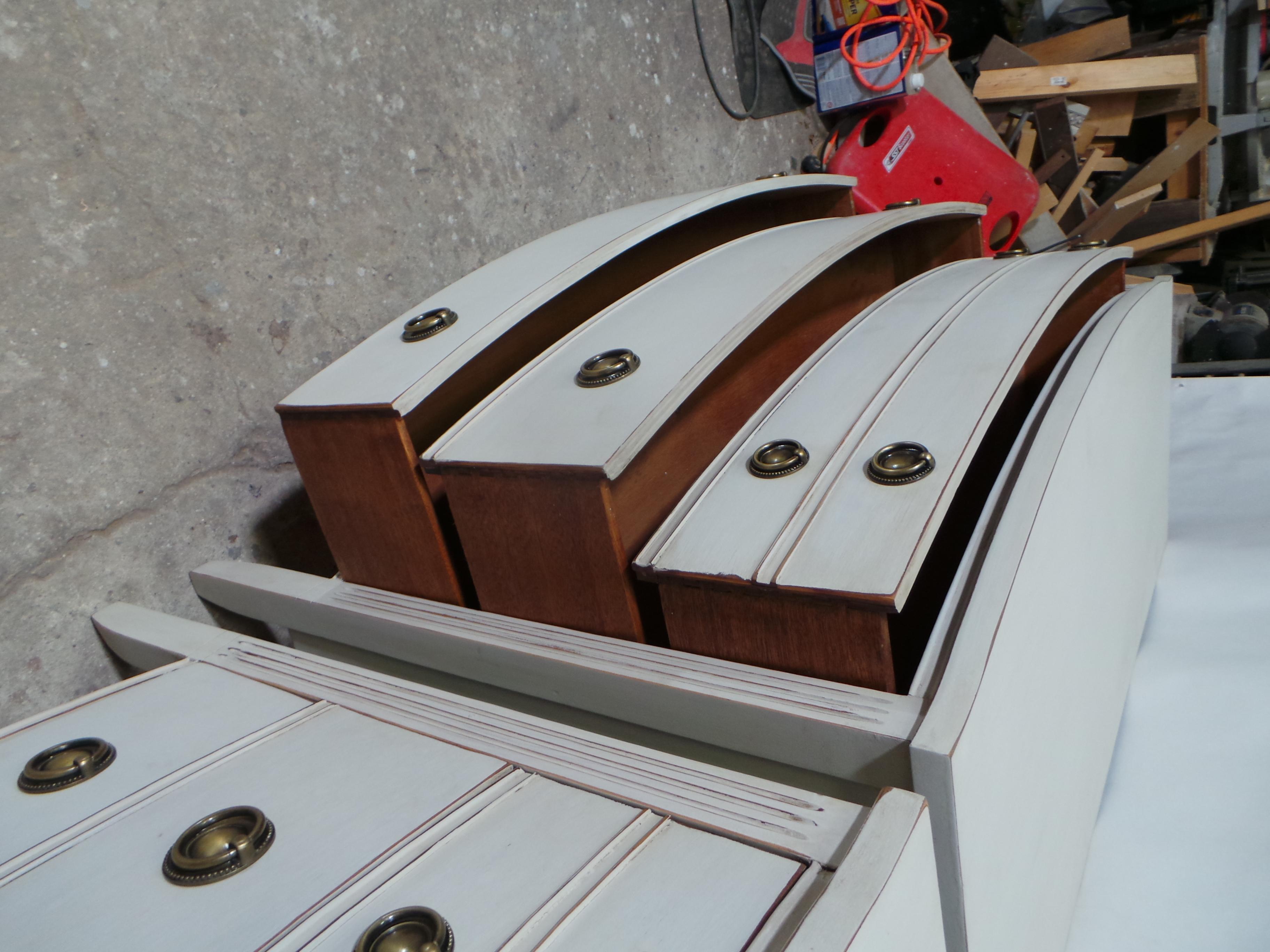 2 Gustavian Style 3 Drawer Chest Of Drawers For Sale 1
