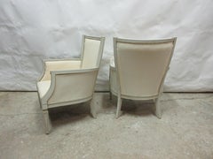 2 Bergères de style gustavien