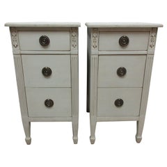 2 Gustavian Style Night Stands