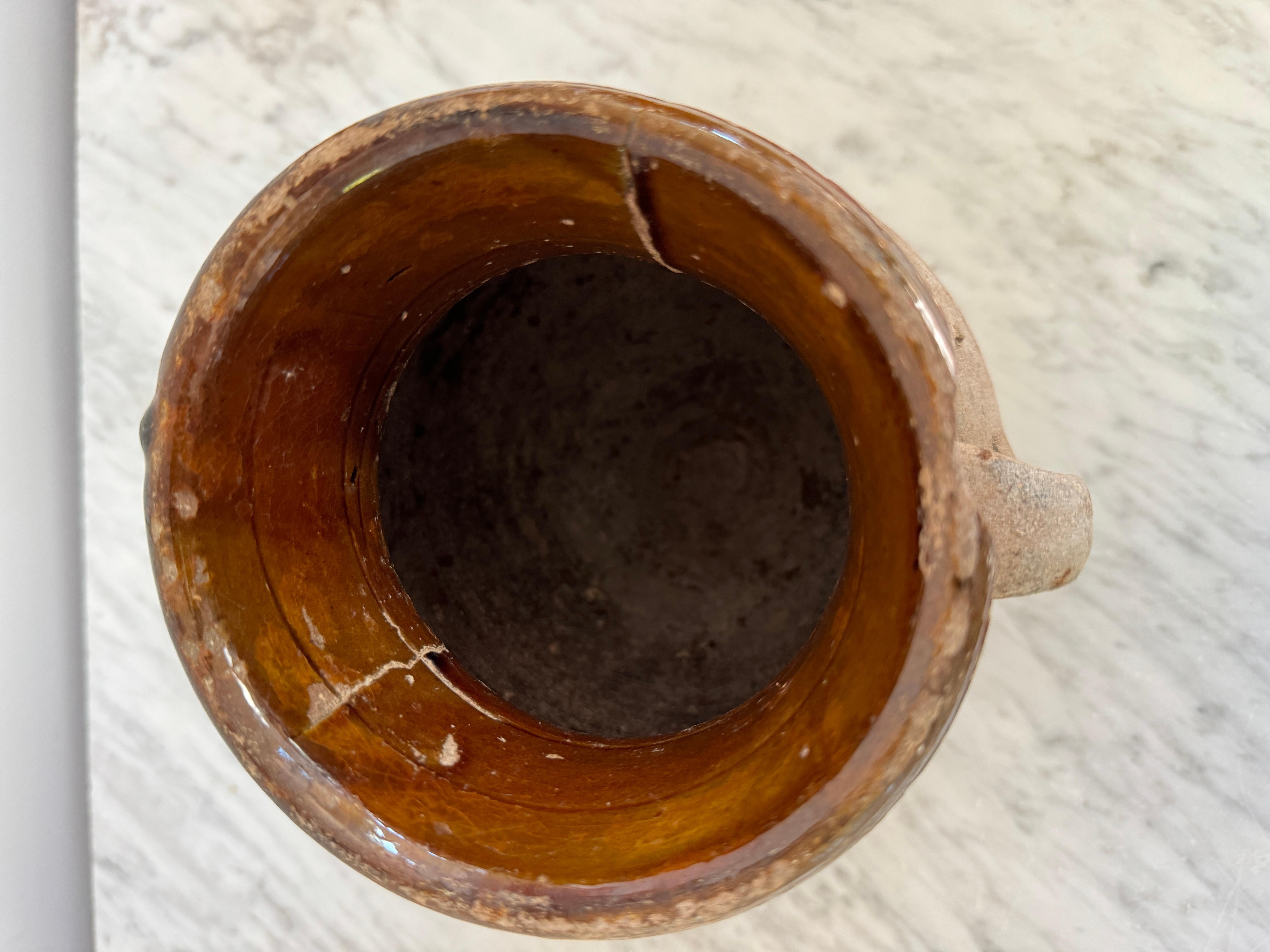 Rustic 2 Handle Calabrese Pot For Sale