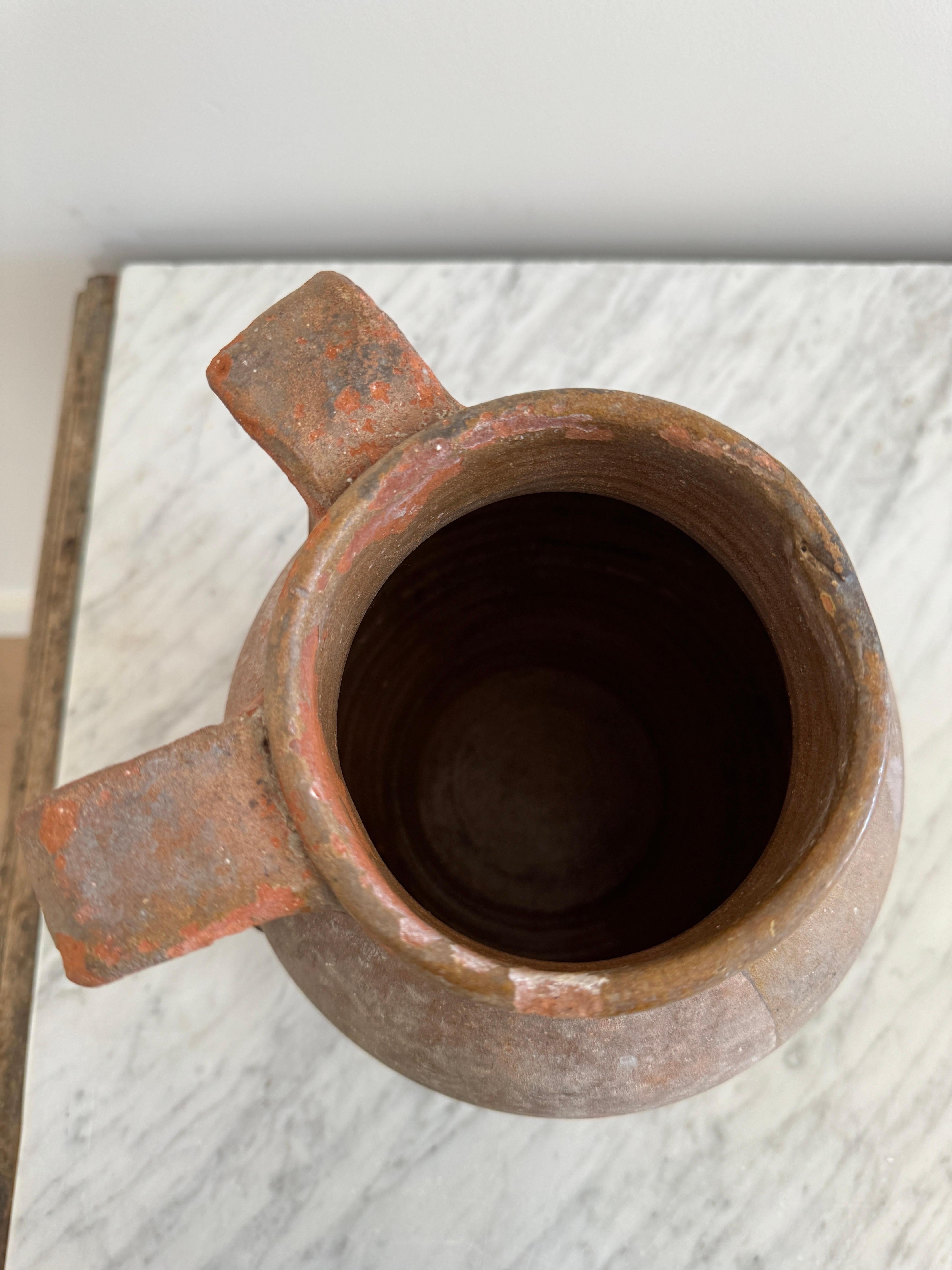 Rustic 2 Handle Pignate Pot For Sale