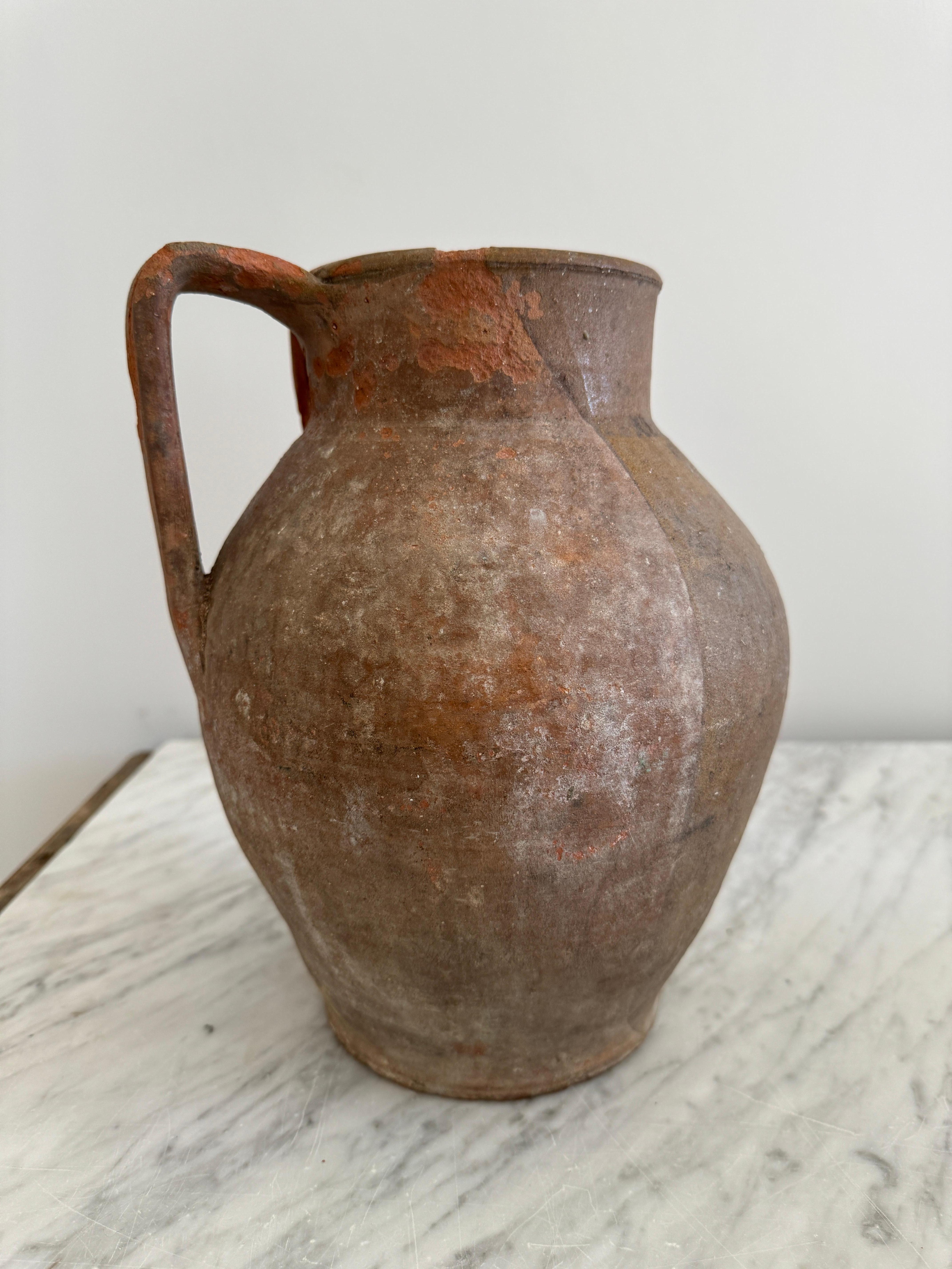 2 Handle Pignate Pot In Good Condition For Sale In Ventura, CA
