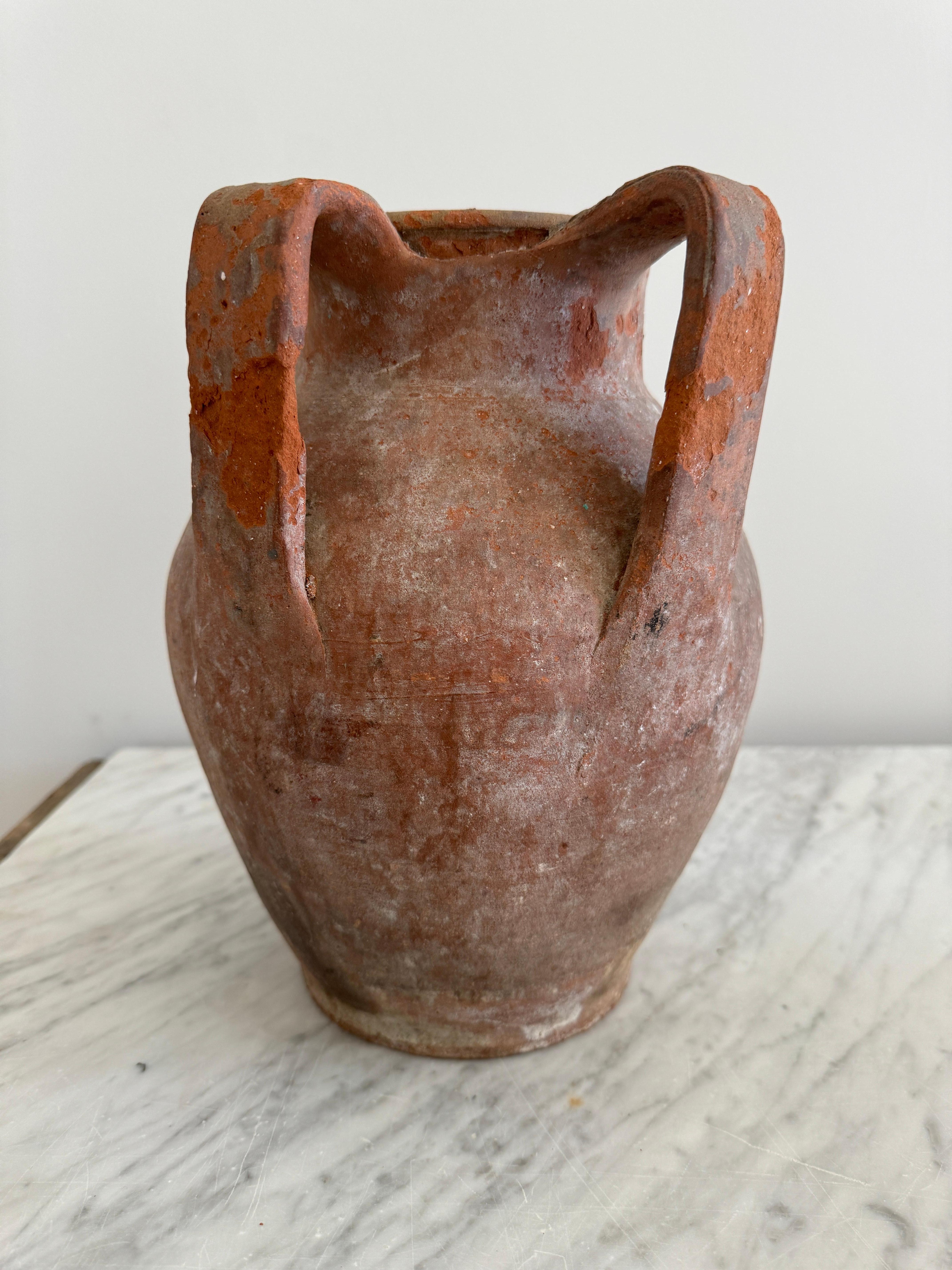 19th Century 2 Handle Pignate Pot For Sale