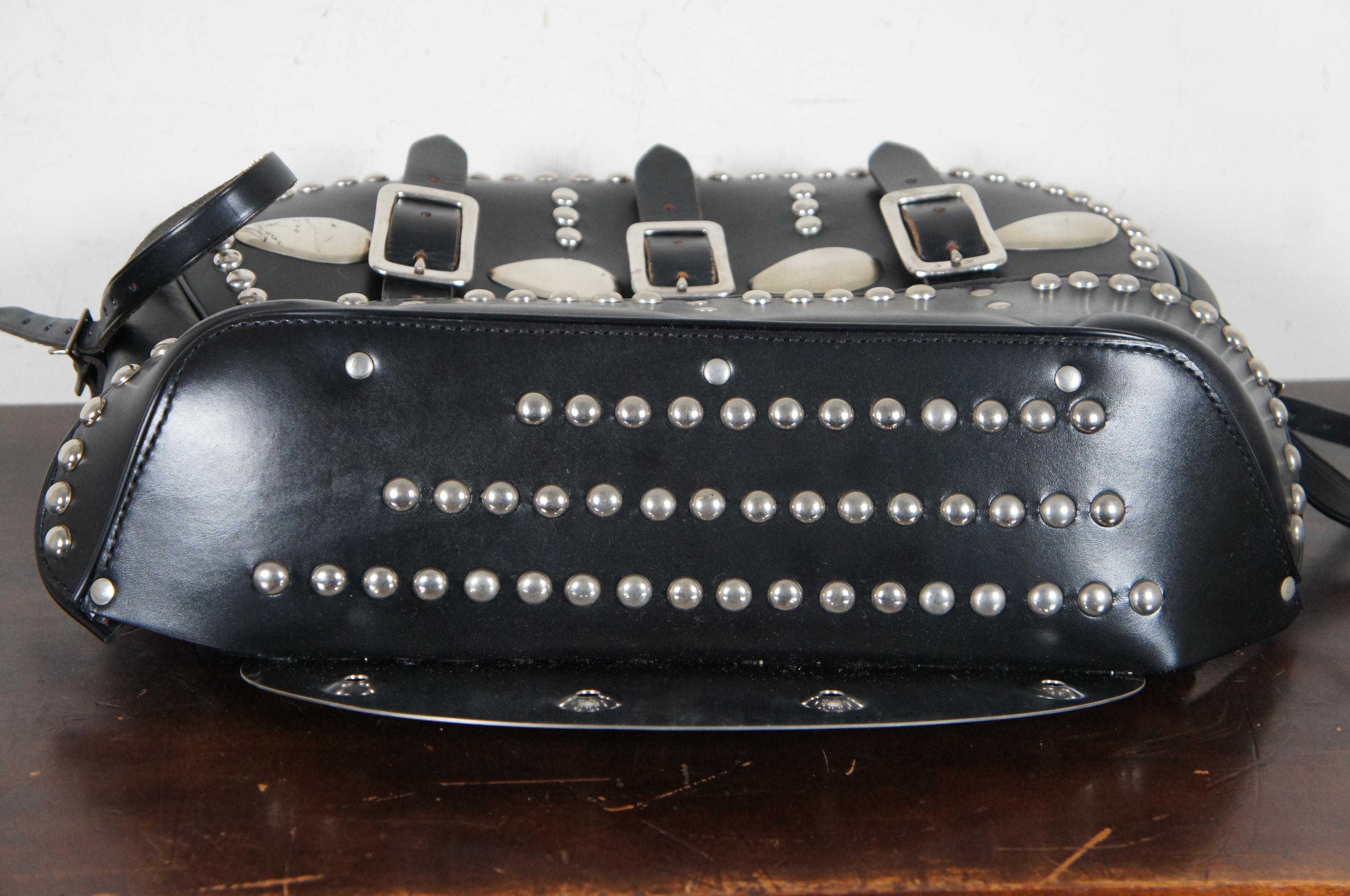 vintage harley davidson saddlebags
