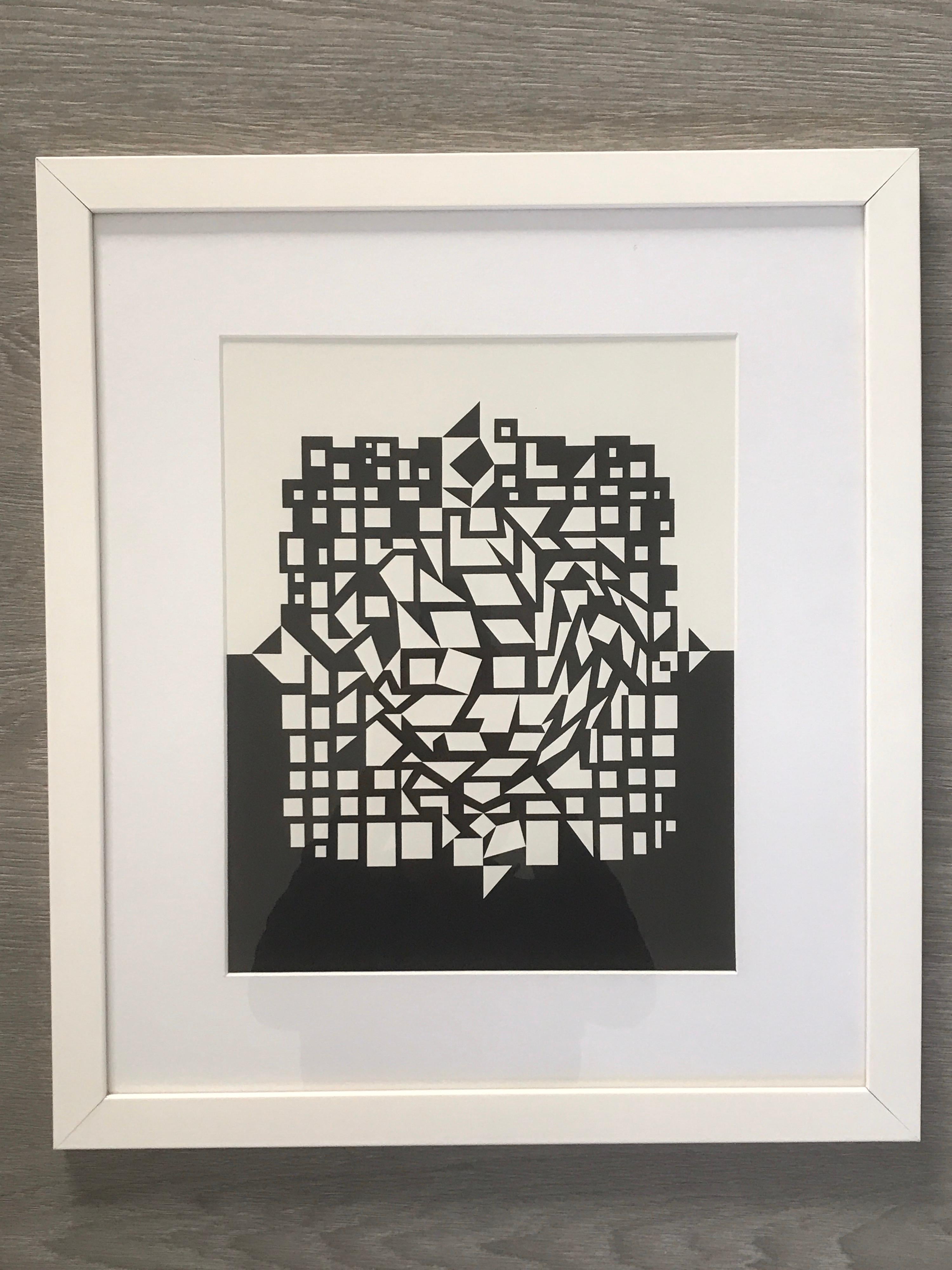 2 Heliogravures by Victor Vasarely, Éditions Du Griffon In Good Condition In Saint-Ouen, FR