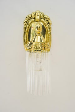 2 Historistic wall lamps vienna around 1890s