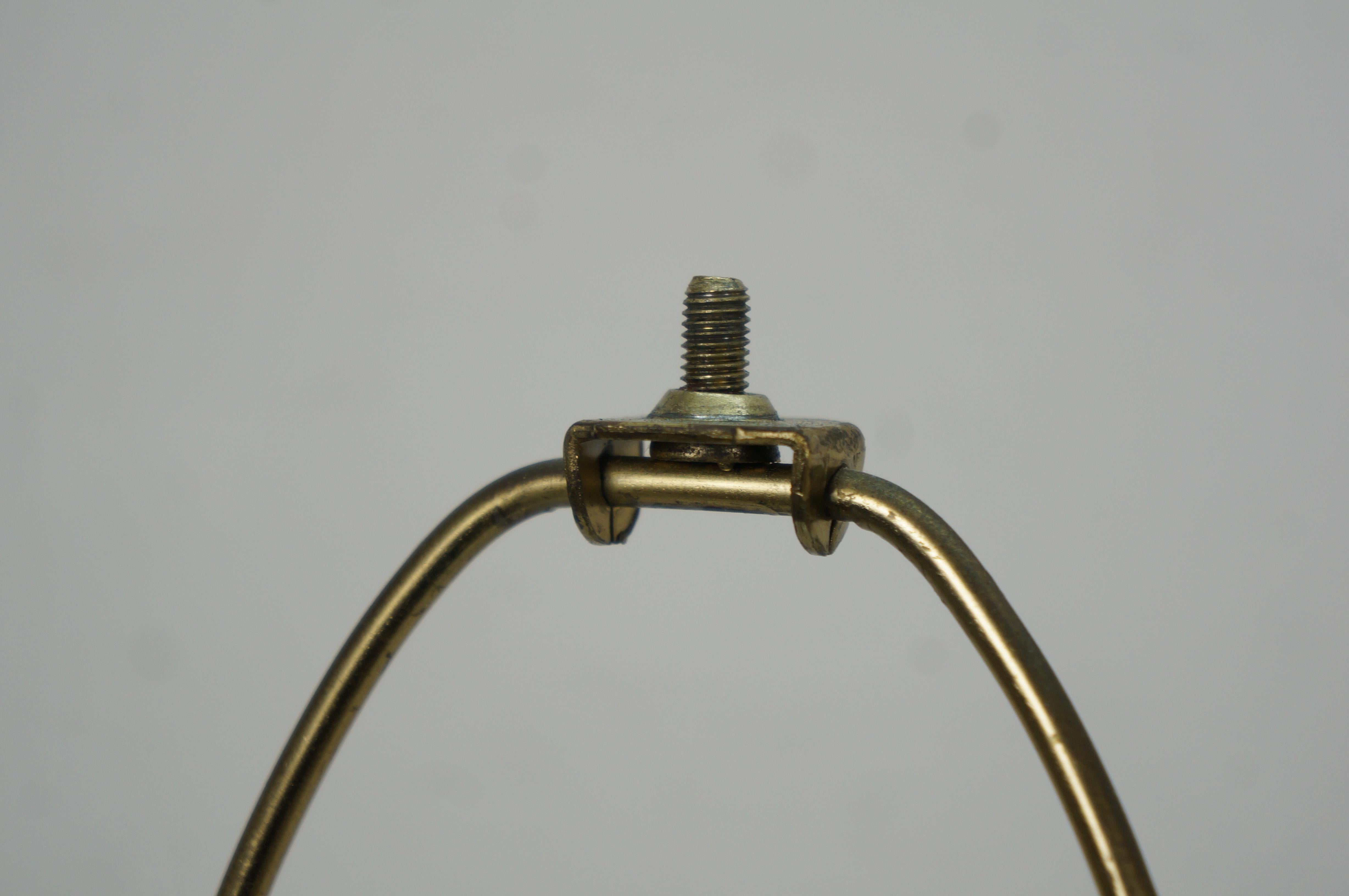 2 Lampade da tavolo Hollywood Regency con piedini a goccia in cristallo lustro 22