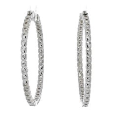 Diamond Hoops 7.8 Carat