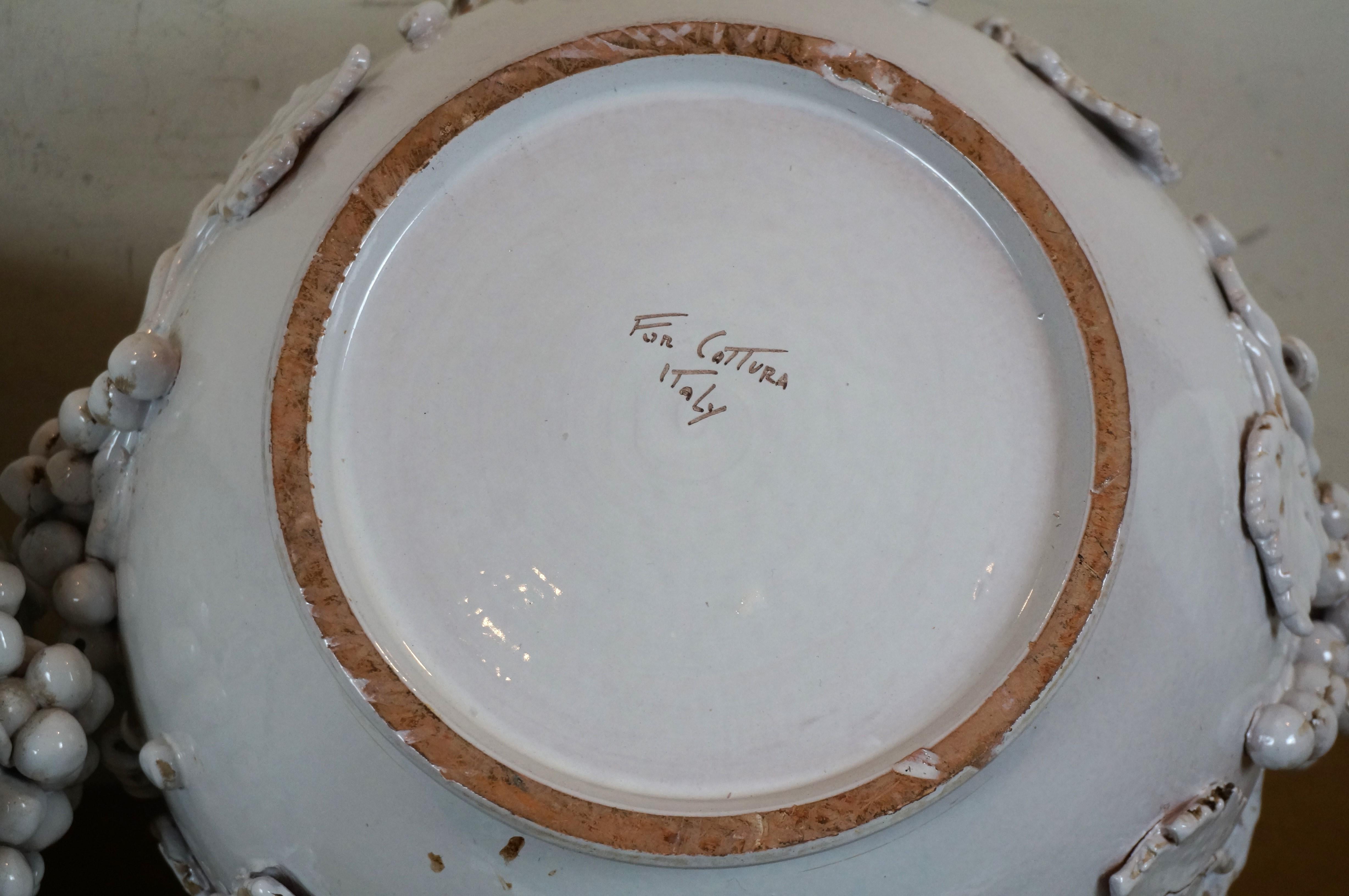 2 Macetas Jardineras de Terracota Esmaltada Cottura Italiana 16