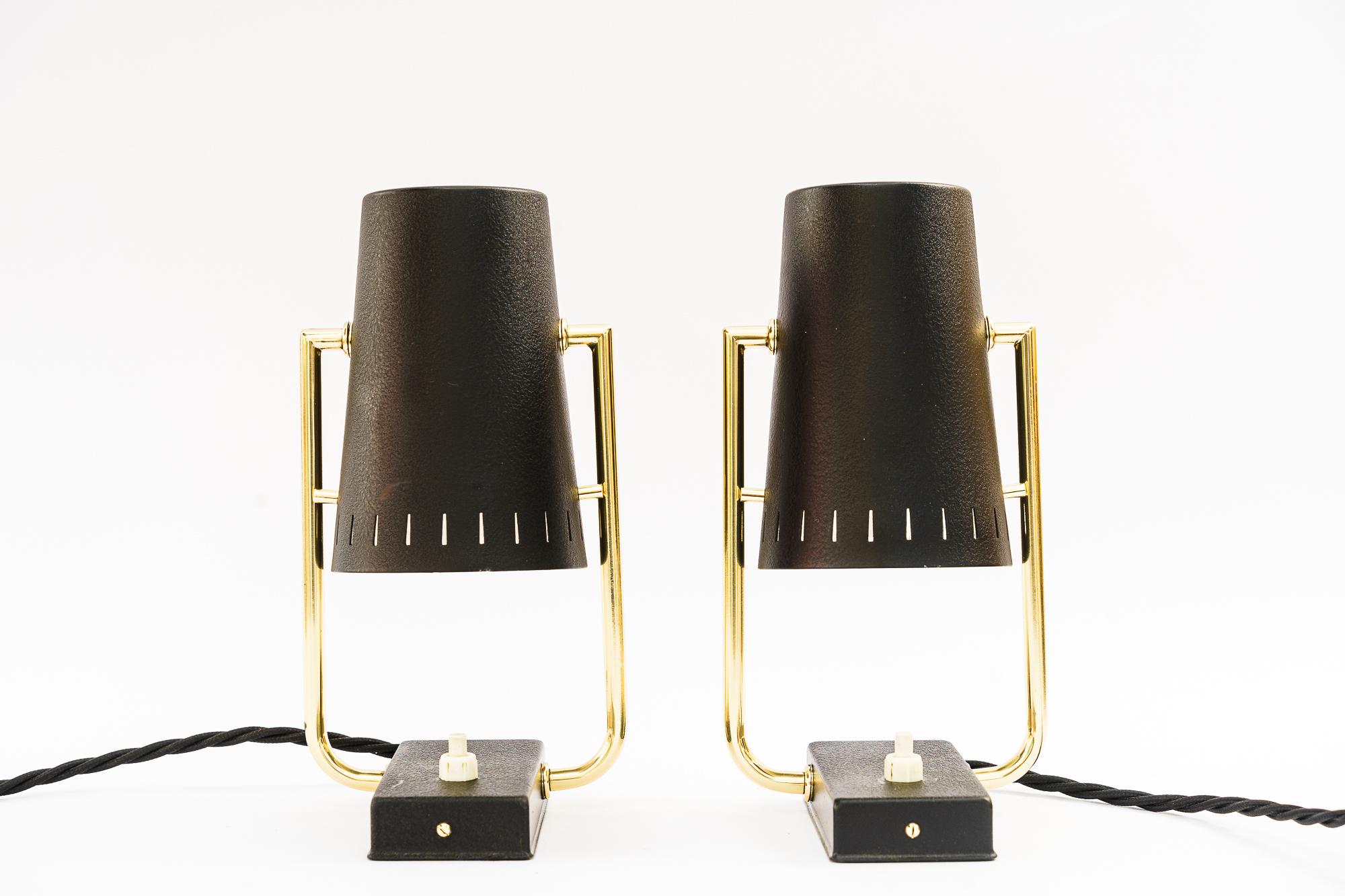 2 italian table lamps around 1960s For Sale 2