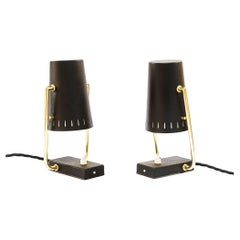 2 lampes de table italiennes des années 1960