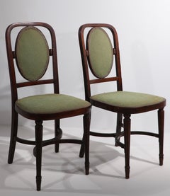 2 JJ Kohn Mundus Side Chairs Attributed to Hoffman
